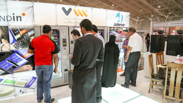 Jofemar y Vendin colaboran con Vmco Gulf en la feria HORECA Riad de Arabia Saudita.